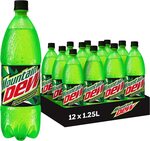 Mountain Dew Energized 12 x 1.25L $11.45 + Delivery ($0 with Prime/ $39 Spend) @ Amazon AU Warehouse