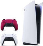 Playstation 5 Digital Console with Extra Red DualSense Wireless Controller $748 + Delivery @ BIG W