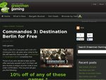Green Man Gaming: Commandos 3 for Free