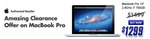 ANOTHER EOFY Sale -Macbook Pro 13" i7 2.8GHz 750GB $1299 - The Good Guys Frankston (Email Offer)