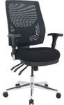 Stilford Professional ll Ergonomic Extra Heavy Duty Mesh Chair Black - $249 @ Officeworks