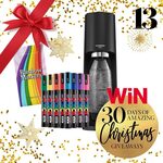 Win 1 of 2 SodaStream Limited-Edition Pride Sparkling Water Makers and an 8 Pack of Markers Worth $130 Each from MINDFOOD