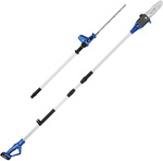 XU1 18V Cordless Pole Pruner & Hedge Trimmer Kit $98.90 (Was $165) @ Bunnings