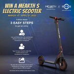 Win a Mearth S Electric Scooter Worth $699 from Mearth
