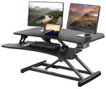 BlitzWolf BW-ESD2 Electric Powered Standing Desk Converter US$79.99 (~A$120.03) AU Stock Delivered @ Banggood