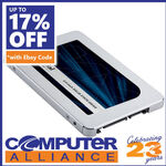 Crucial 2TB MX500 2.5" SATA SSD $143.65 ($140.27 eBay Plus) Delivered @ Computer Alliance eBay