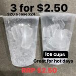 [VIC] Sealed Ice Cups 3 for $2.50 (Usually $2.50 Each) @ Savemore, Sandown Park