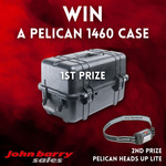 Win a Pelican 1460 Case Valued at $539 or an LED Headlamp from John Barry Sales