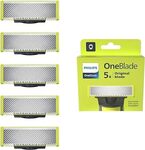 Philips OneBlade Replacement Blades 5 Pack - $66.55 Delivered @ Amazon Germany via AU