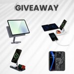 Win an Infinity Pro Magnetic iPad Stand + Wireless Charger Stand or a JuiceStand 5-in-1 Power Bank 10000mAh from Benks