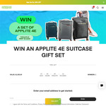 Win a Set of Applite 4E Suitcases Valued at $1,025 from American Tourister