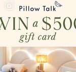 Win a $500 Pillow Talk Voucher from The Block Shop + Pillow Talk