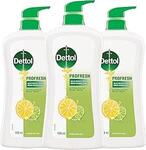 [Prime] Dettol Profresh Body Wash Citrus 950ml (3 Pack) - $15.36, Peach $15.42, Honey $16.18 (Sub & Save) Delivered @ Amazon AU