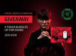 Win 1 of 5 Faker Prize Packs from Razer