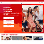 Extra 40% off Already Reduced Styles + Additional 10% off for VIP + $7.95 Delivery (Free over $100 Order) @ Tommy Hilfiger