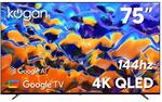 [Kogan First] Kogan 75" QLED 4K 144Hz Smart AI Google TV - Q98G $1229 Delivered @ Kogan