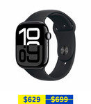 Apple Watch Series 10 46mm Jetblack M/L Sport Band $629 Delivered @ Emporium Electronics ($597.55 Price Beat @ Officeworks)