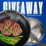 Win a 28 & 26cm Hybrid Frying Pan Bundle from Equitherm