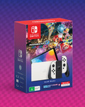 Nintendo Switch OLED White, Mario Kart 8 Deluxe or Super Mario Bros. Wonder & NSO 12-Month Membership $469 Delivered @ Target