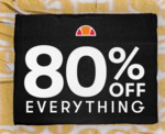 80% off Everything + $10 Delivery ($0 with $99 Spend) @ Ellesse