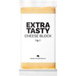 White Label Extra Tasty Cheese Block 1kg $9.30 @ Woolworths