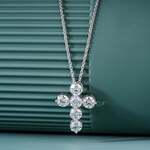 3.0ct Round Lab-Grown Diamond Cross Pendant with 14K White Gold Chain $1,872.75 (25% off RRP $2,497) Delivered @ Pear Jewels
