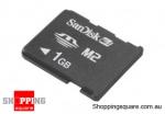 Buy 1 Get 1 Free - Sony Micro Memroy Stick M2 1GB with Pro Duo Adaptor, suitable for PSP