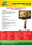 Free 5 Year in-Home Warranty on Tyagi 47" Full HD LCD TV with LG Panel for a Limited Time