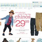 Up to 70% off Pumpkin Patch