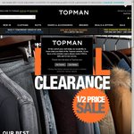 Free Shipping (One Day Only) at TOPMAN