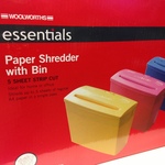 Electronic Paper Shredder $15.00 Woolworths