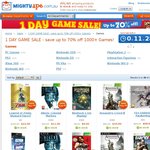1-Day Game Sale - 1,000s of Games up to 70% off!