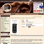 Ascaso I-Mini I2 ABS Conical Burr Coffee Grinder Black Made in Spain - $269.95 + $9.95 Delivery