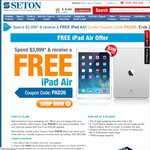 Spend $3,999 (Ex GST) & Receive a FREE iPad Air @ Seton