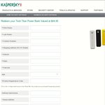 Buy Kaspersky Internet Security for $29 @ TGG + Get Free Tech Titan Powerbank (Worth $49)