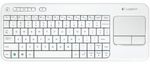 Logitech Wireless Keyboard K400 White (K400R Delivered) $36.75