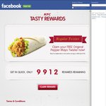 FREE Original Pepper Mayo Twister! (KFC) - Facebook Required