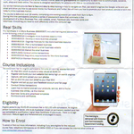 FREE iPad Mini if You Enrol in a iPad Training Course ($105) 4hrs/Week for 16 Weeks - MELBOURNE