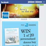 Win 1 of 20 Donna Hay Personalised Cookbooks from American Express 