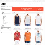 25% off Sitewide Including Sale Items + Free Shipping [Tanks from $7.50 Delivered + More] @ JAG