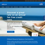 Citibank Signature Credit Card - Free for Life
