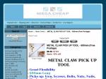 Metal Claw Pick Up Tool - 600mm $7.93 (Free Postage)