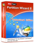 $0 MiniTool Partition Wizard 8 Professional Edition @ Windowsdeal.com