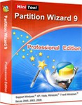 MiniTool Partition Wizard Professional 9 FREE from Shareware on Sale