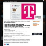 USA T-Mobile Prepaid Travel SIM Card SALE (5GB of 4G Data Included) $42 @ Travel Sims Direct