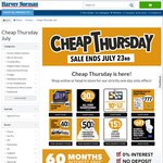 Cheap Thursday 30% off All Sony Headphones + Other Deals @ Harvey Norman