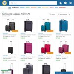 Samsonite Luggage Sale @ COTD - Starting from $79