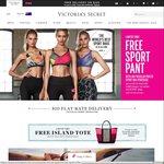 Free Island Tote With US $75 Purchase from Victoria's Secret