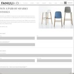 Win a Pair of Sharky Stools Worth over $2500 from Fanuli Furniture