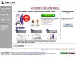 Free subscription to ZoneAlarm Security Suite